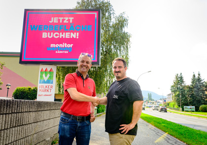 monitorwerbung Kärnten holt sich mit Erich Varh einen neuen Vertriebspartner an Bord