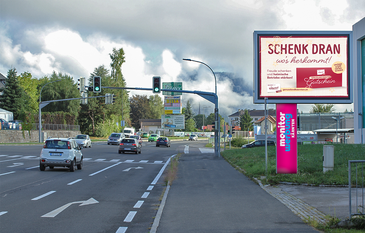 Digitale Außenwerbung in Kärnten und Osttirol auf mehr als 230 Indoor und Outdoor Screens buchen