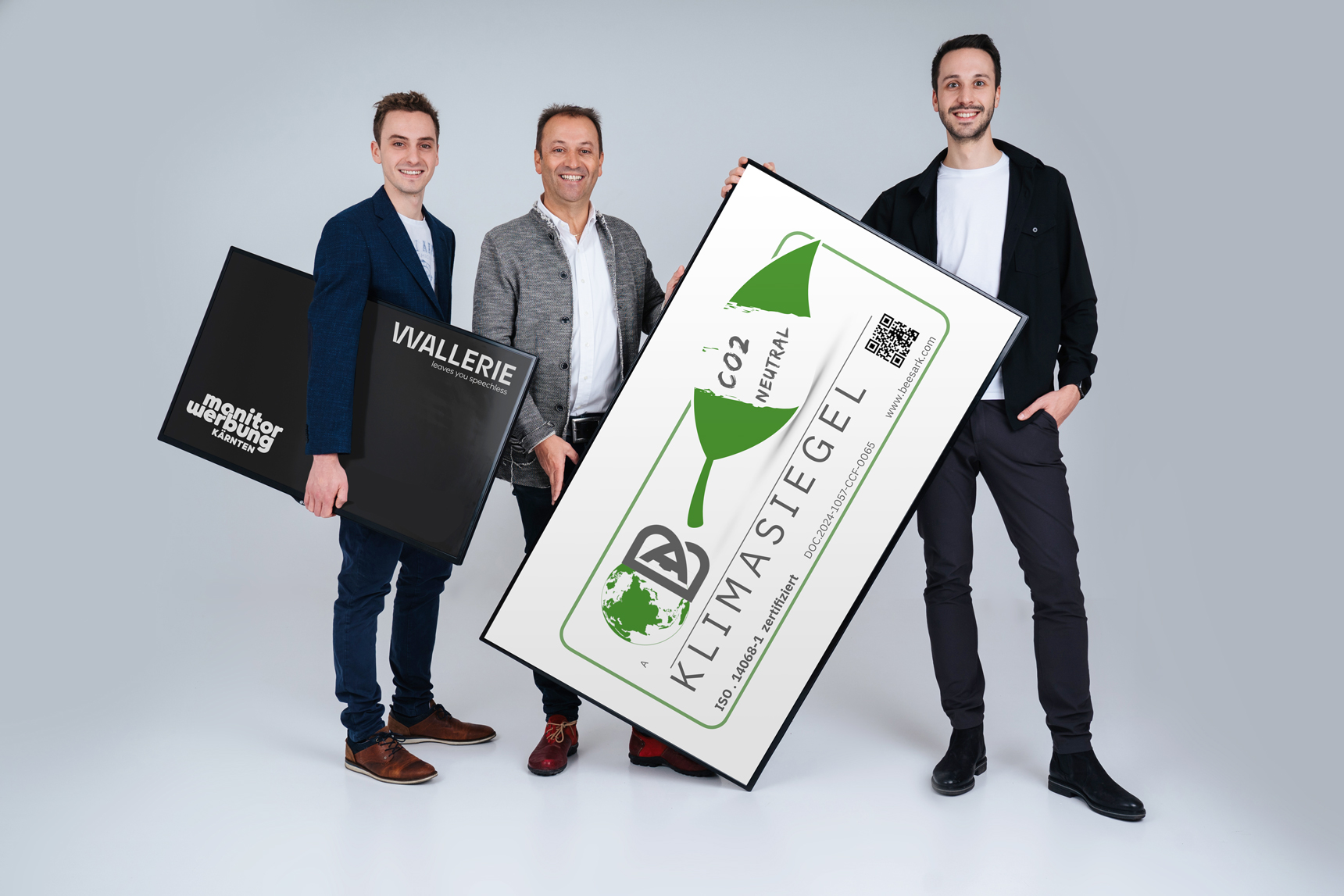 Foto von David, Andreas und Sebastian Lanner