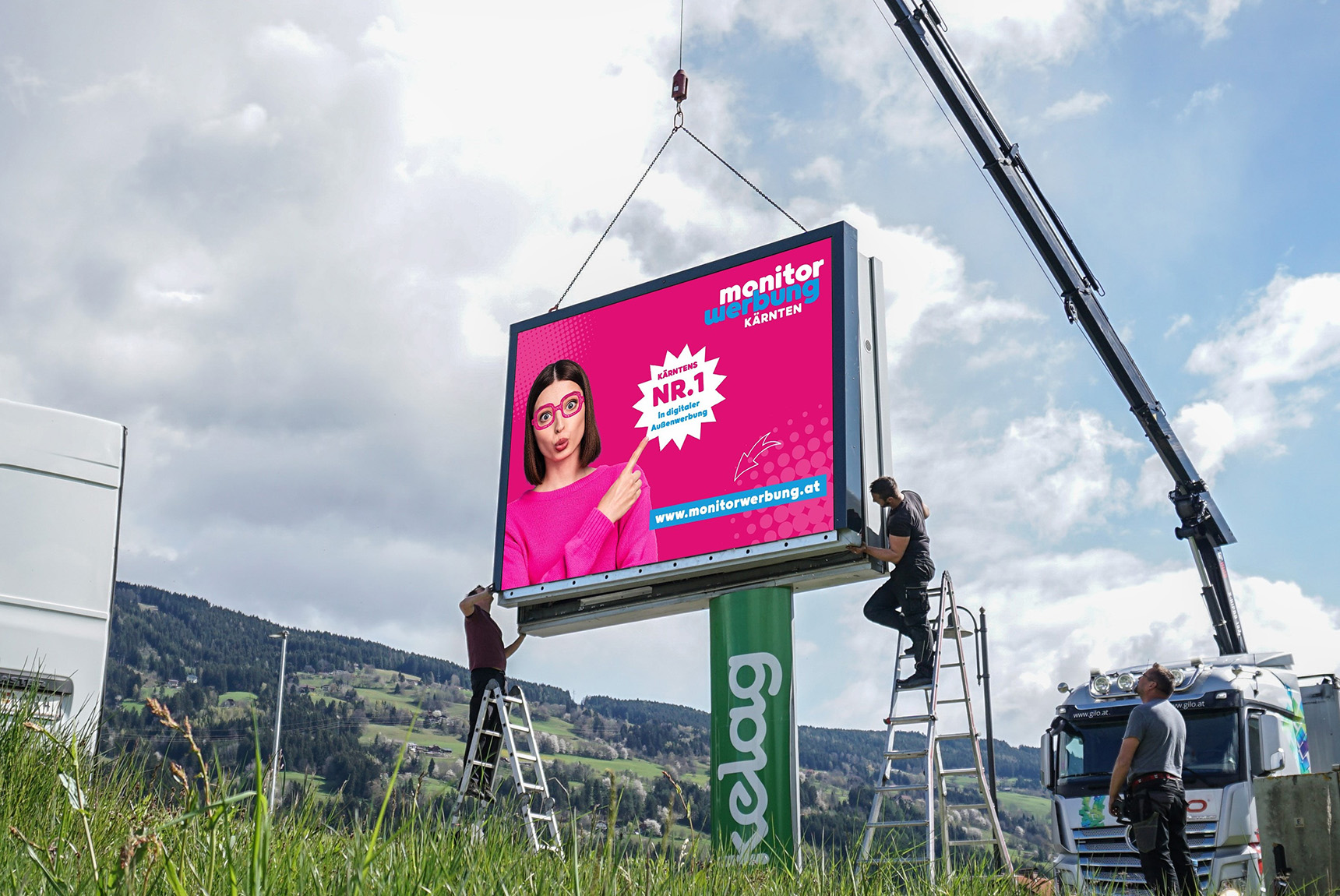 Umbau der LED Wall Spittal Lendorf